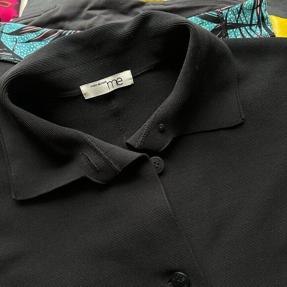 Me Issey Miyake Milanori Brike A Line Knit Coat Womens One Size Avant Garde Mod - Picture 5 of 11